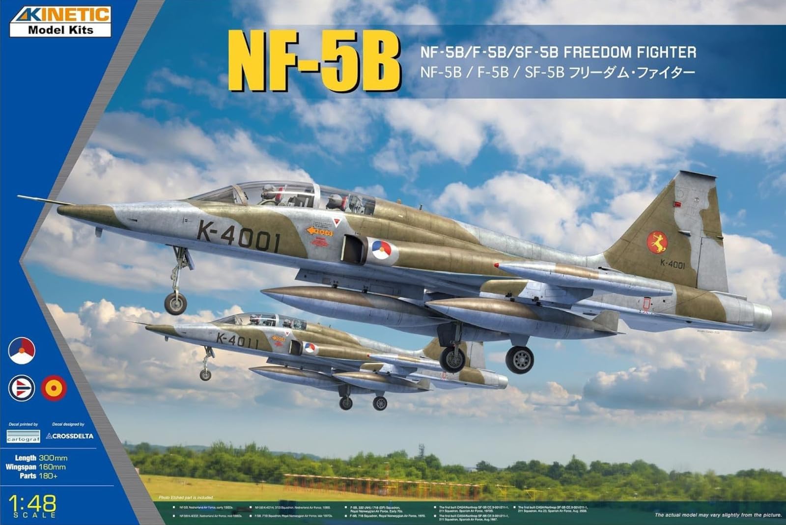 Amazon.com: キネティック Kinetic 1/48 Dutch Air Force NF-5B/F-5B